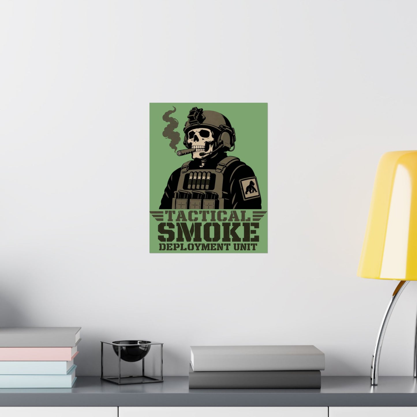 Tactical Smoke - Matte Vertical Posters