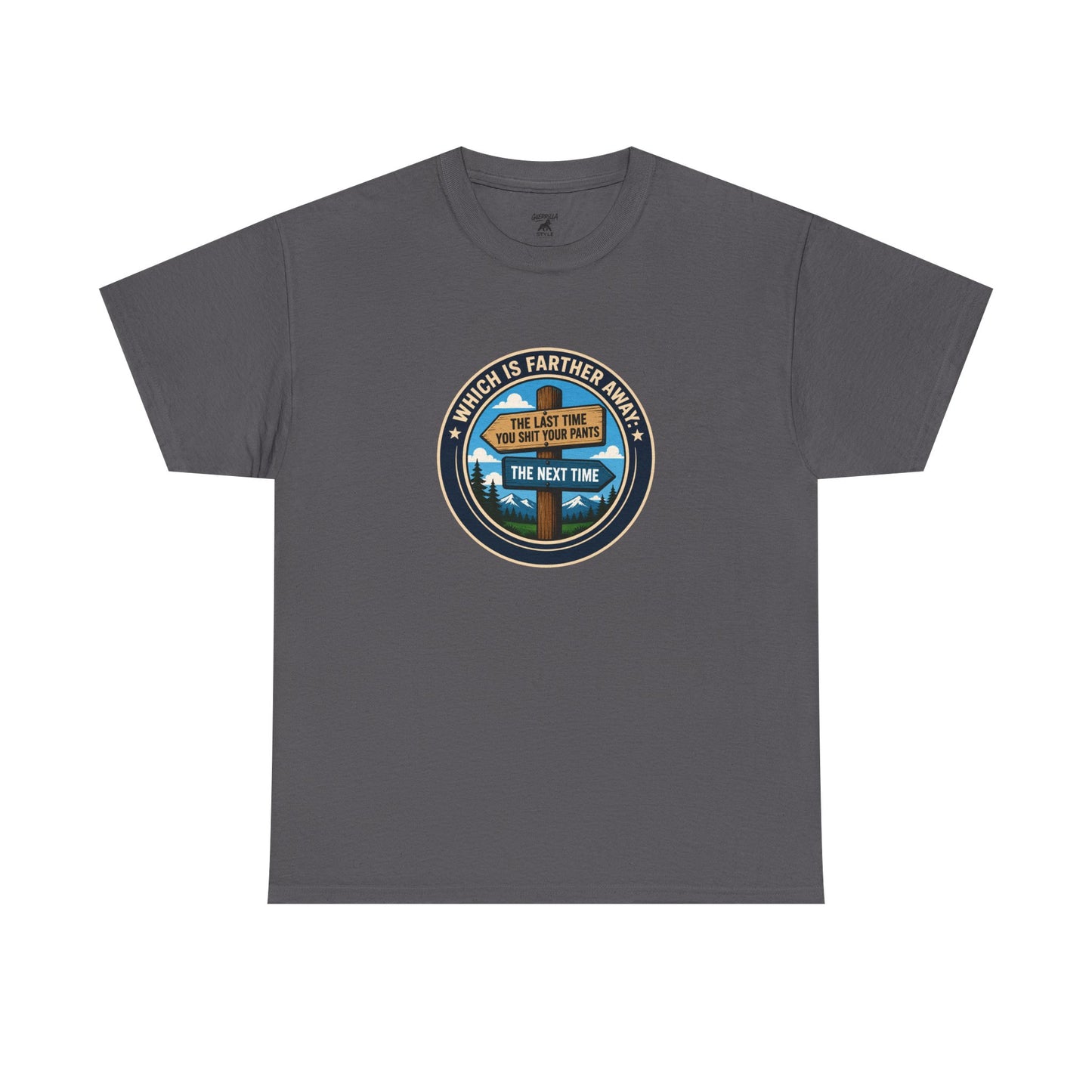Which is Further - Unisex Heavy Cotton Tee