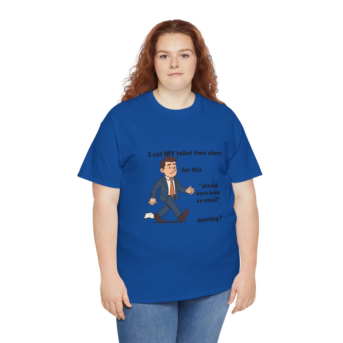 Toilet Time - Unisex Cotton Crew Tee