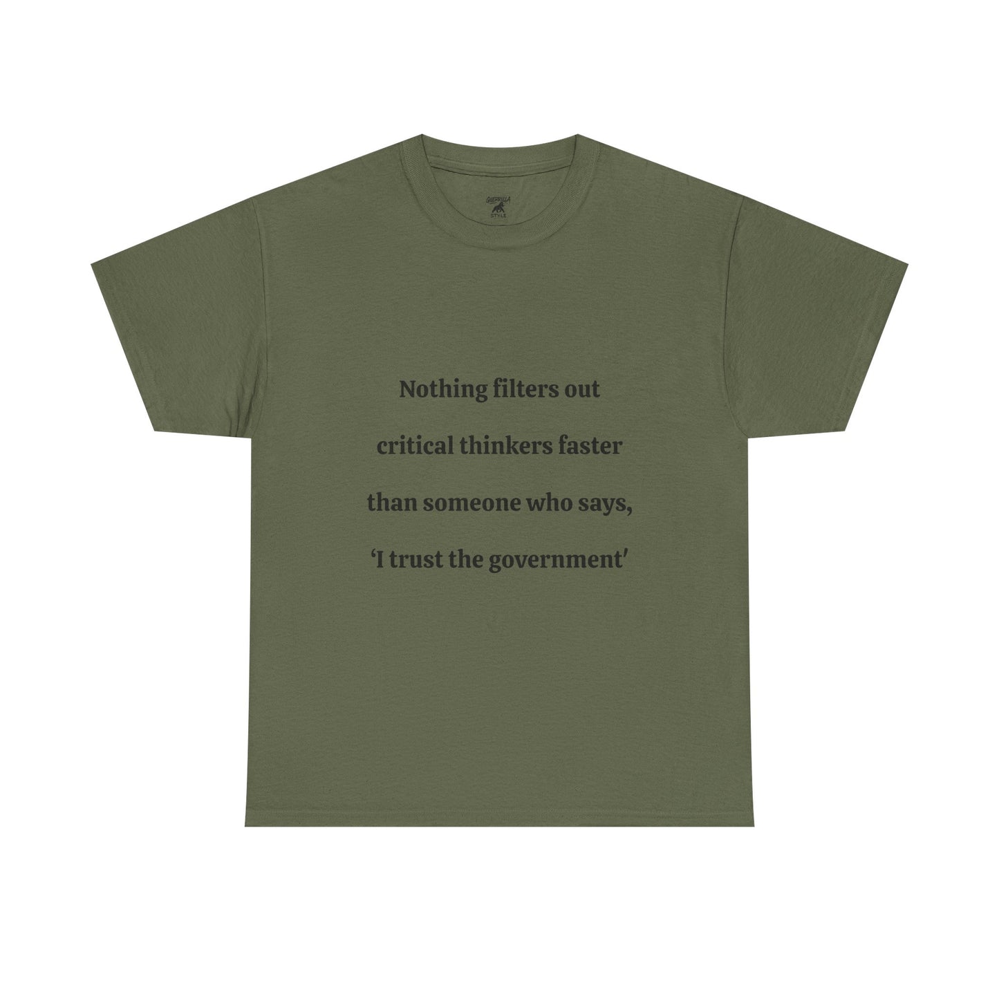 Critical Thinkers - Unisex Heavy Cotton Tee