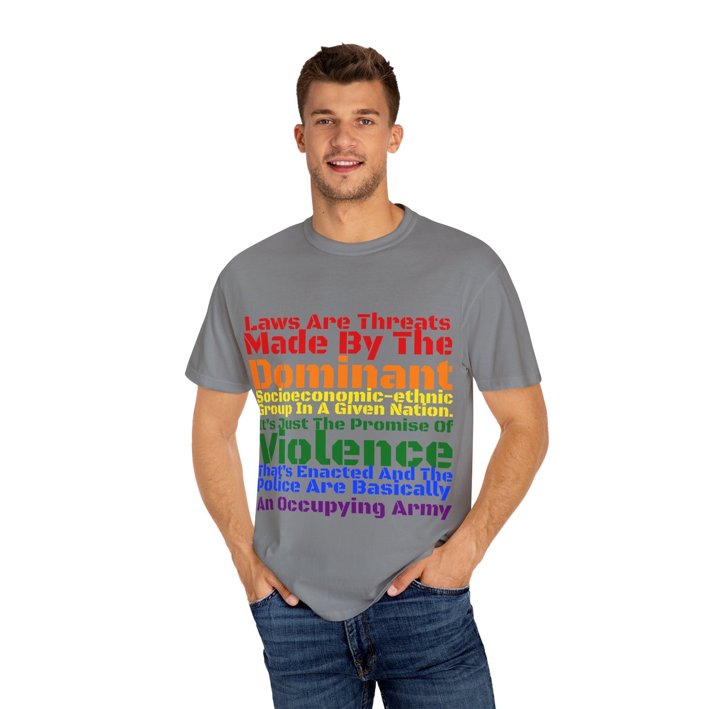 Laws Are Threats - T-shirt