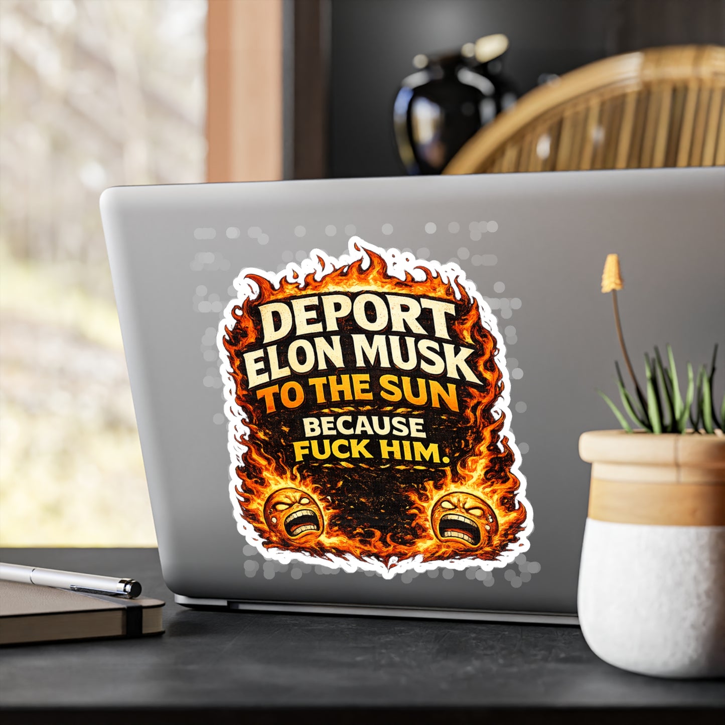 Deport Musk - Kiss-Cut Vinyl Decals