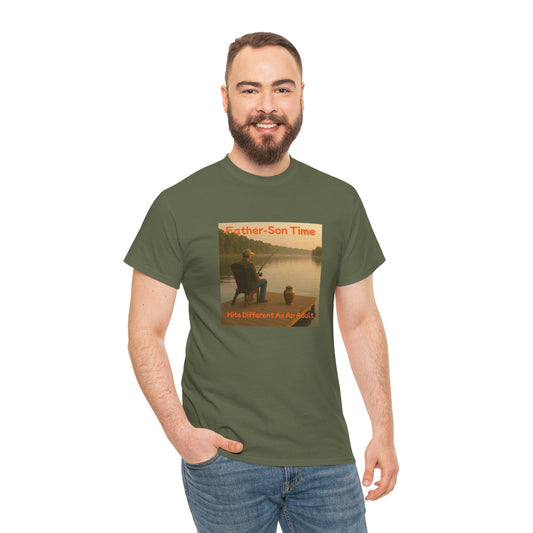 Father-Son Time - Unisex Heavy Cotton Tee