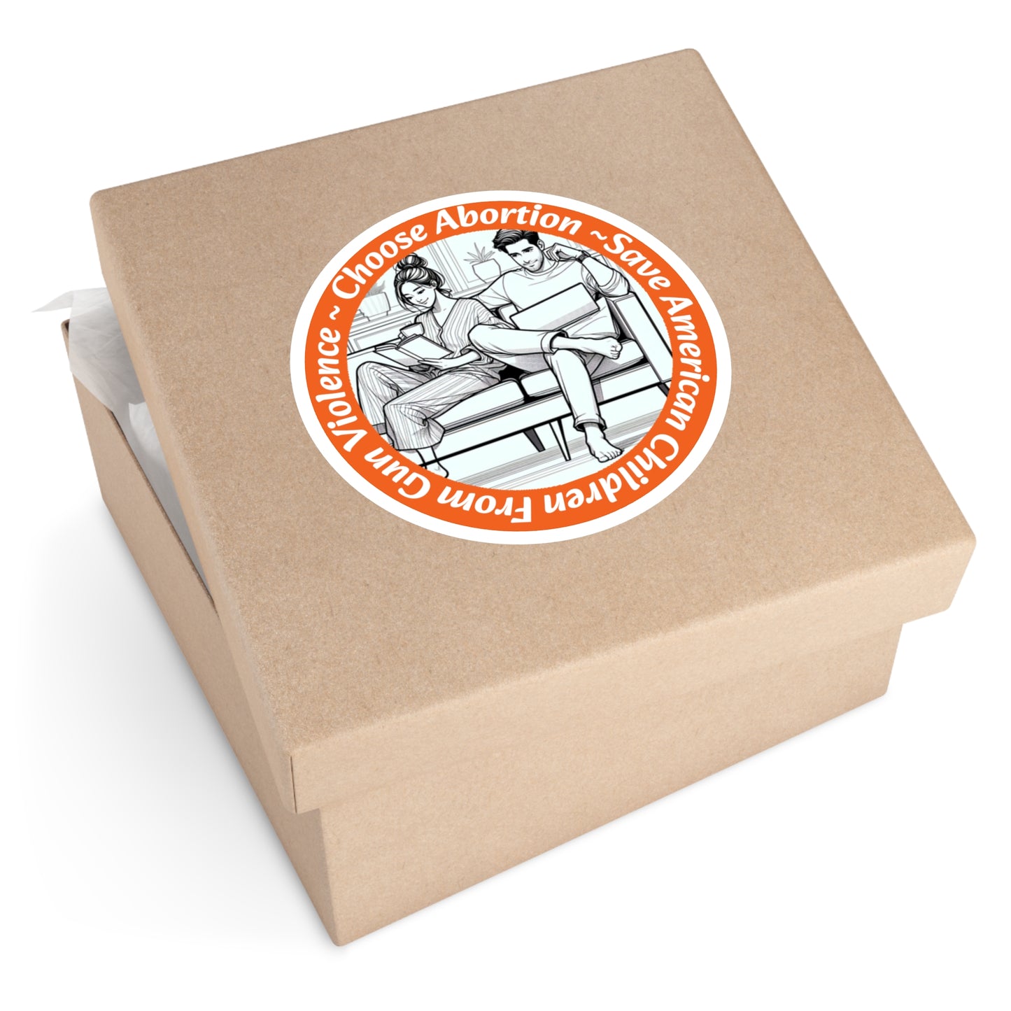 Save American Children - Round Sticker