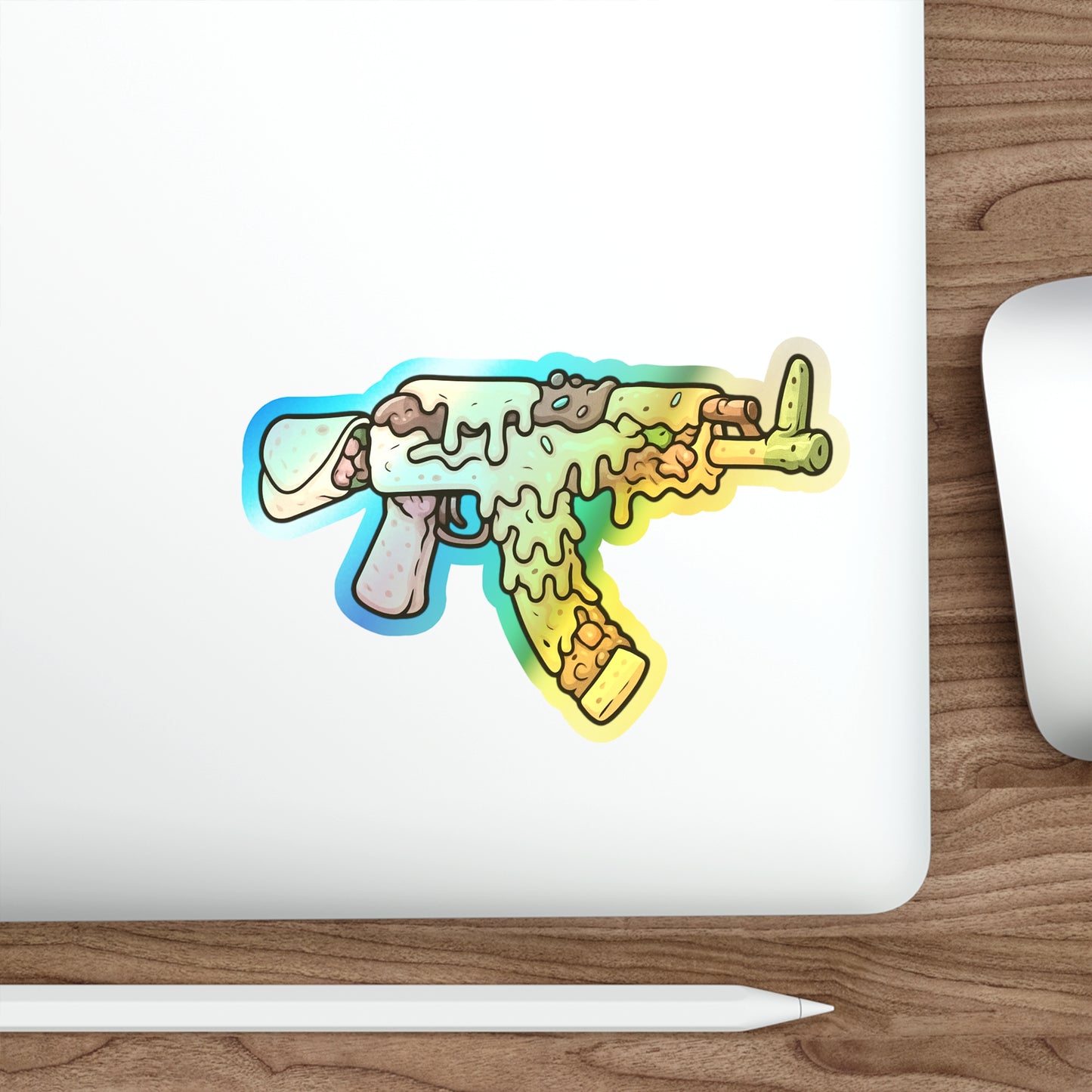 Taco Tuesday AK - Holographic Die-Cut Sticker