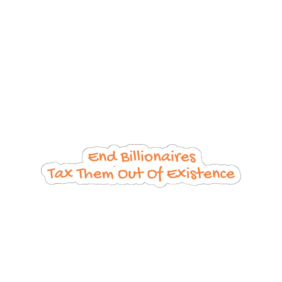 End Billionaires - Sticker