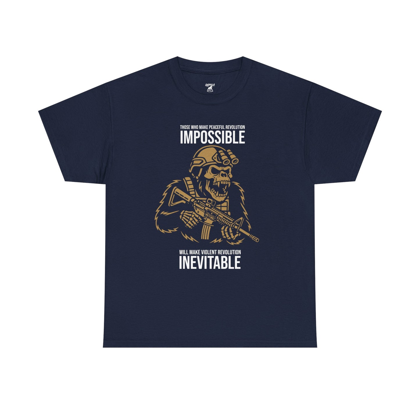 Peaceful Revolution - Unisex Heavy Cotton Tee