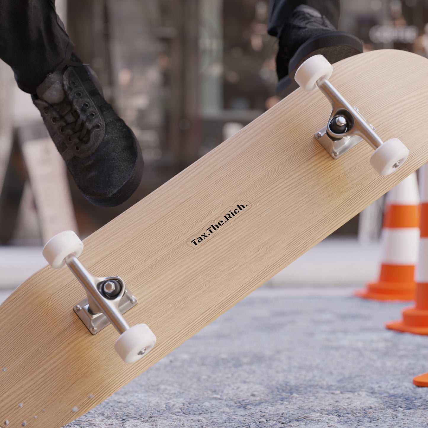 Tax The Rich Die - Die-Cut Sticker