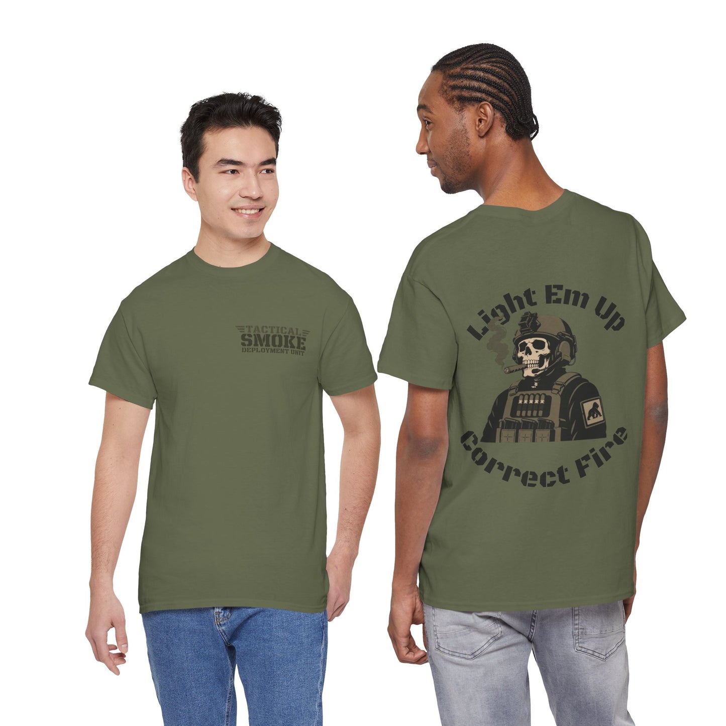 Tactical Smoke - Unisex Heavy Cotton Tee