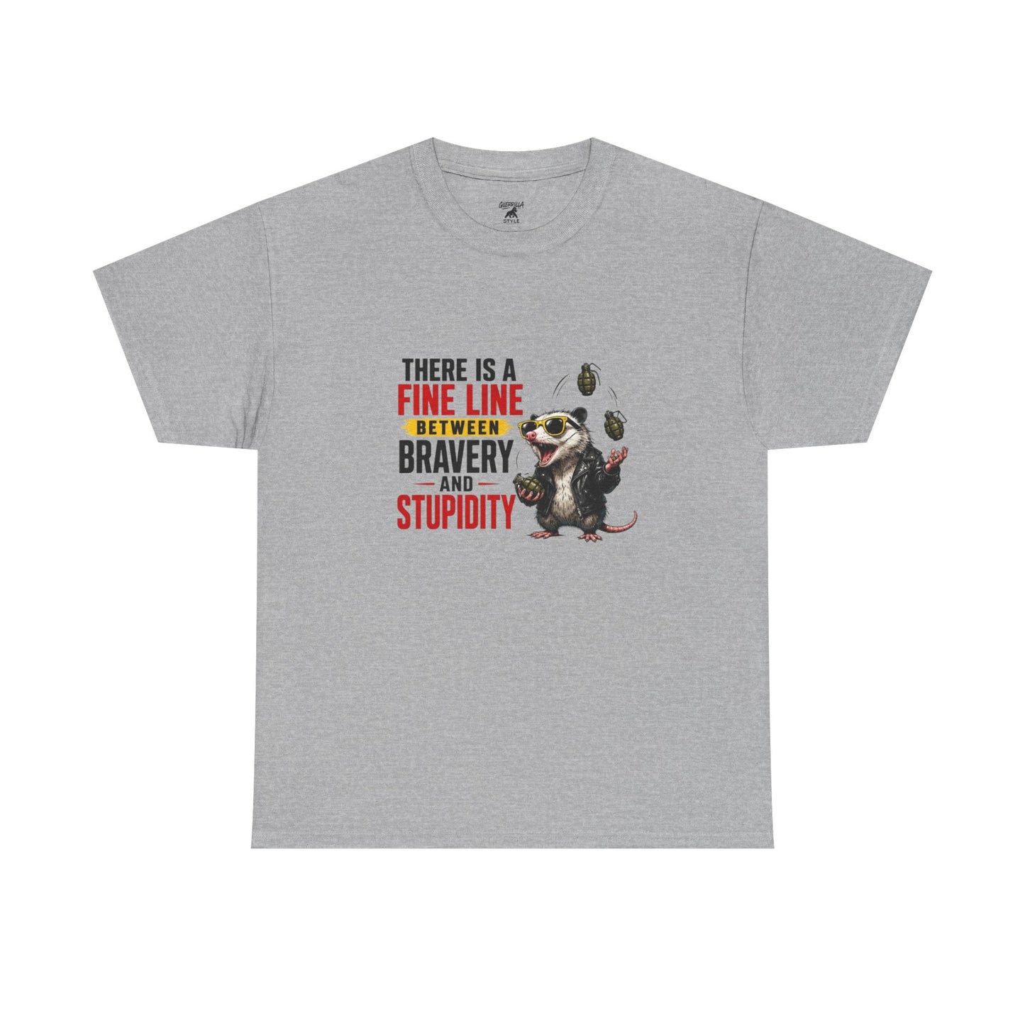 Fine Line - Unisex Heavy Cotton Tee