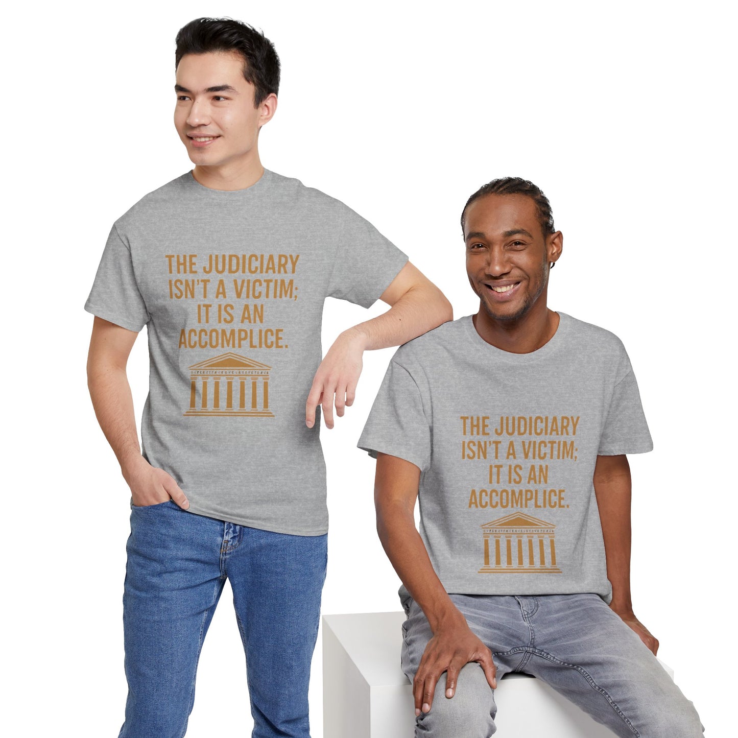 Judiciary Arent Victims- Unisex Heavy Cotton Tee