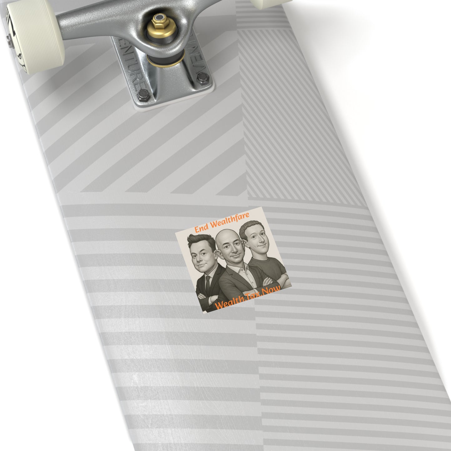 Wealthfare - Square Stickers