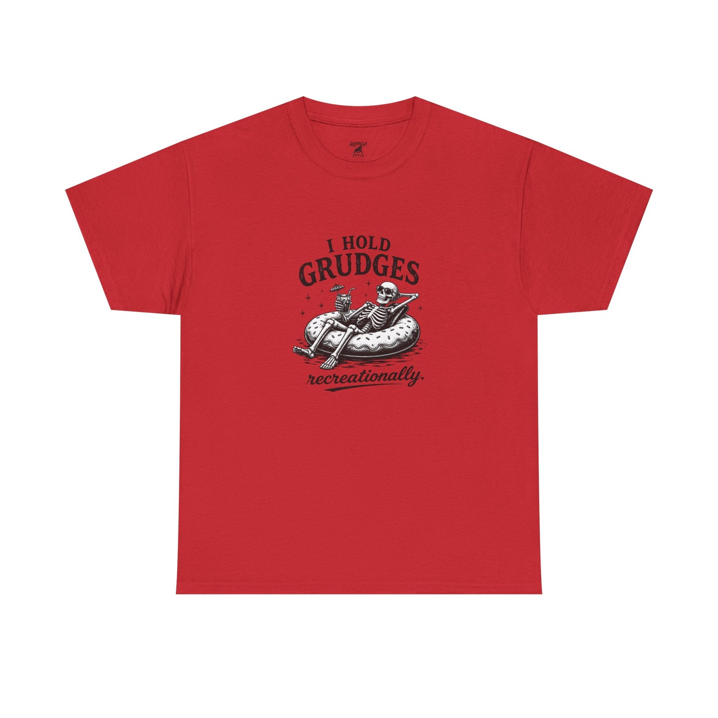I Hold Grudges - Unisex Heavy Cotton Tee