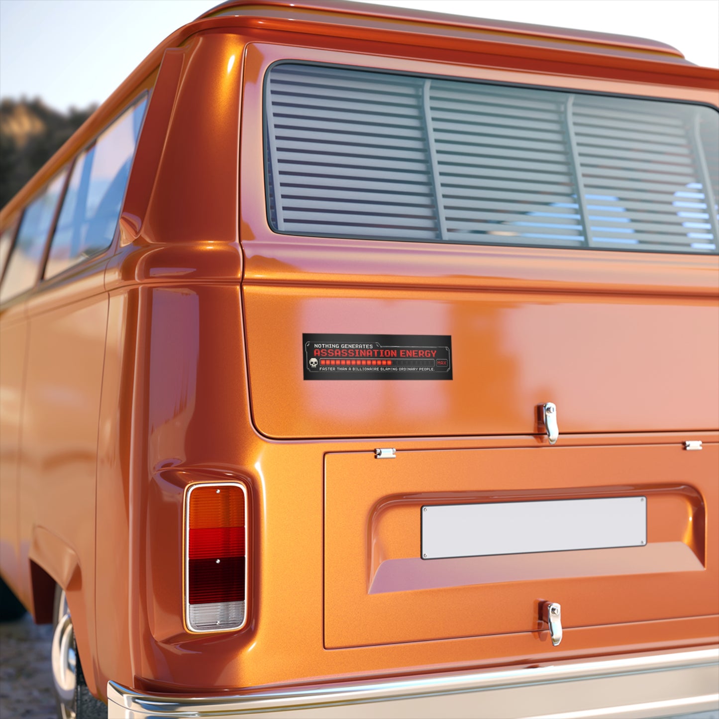 Billionaire Gauge - Bumper Stickers