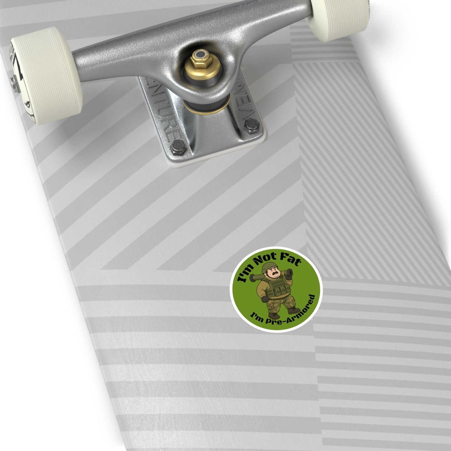 Pre-armored - Round Sticker