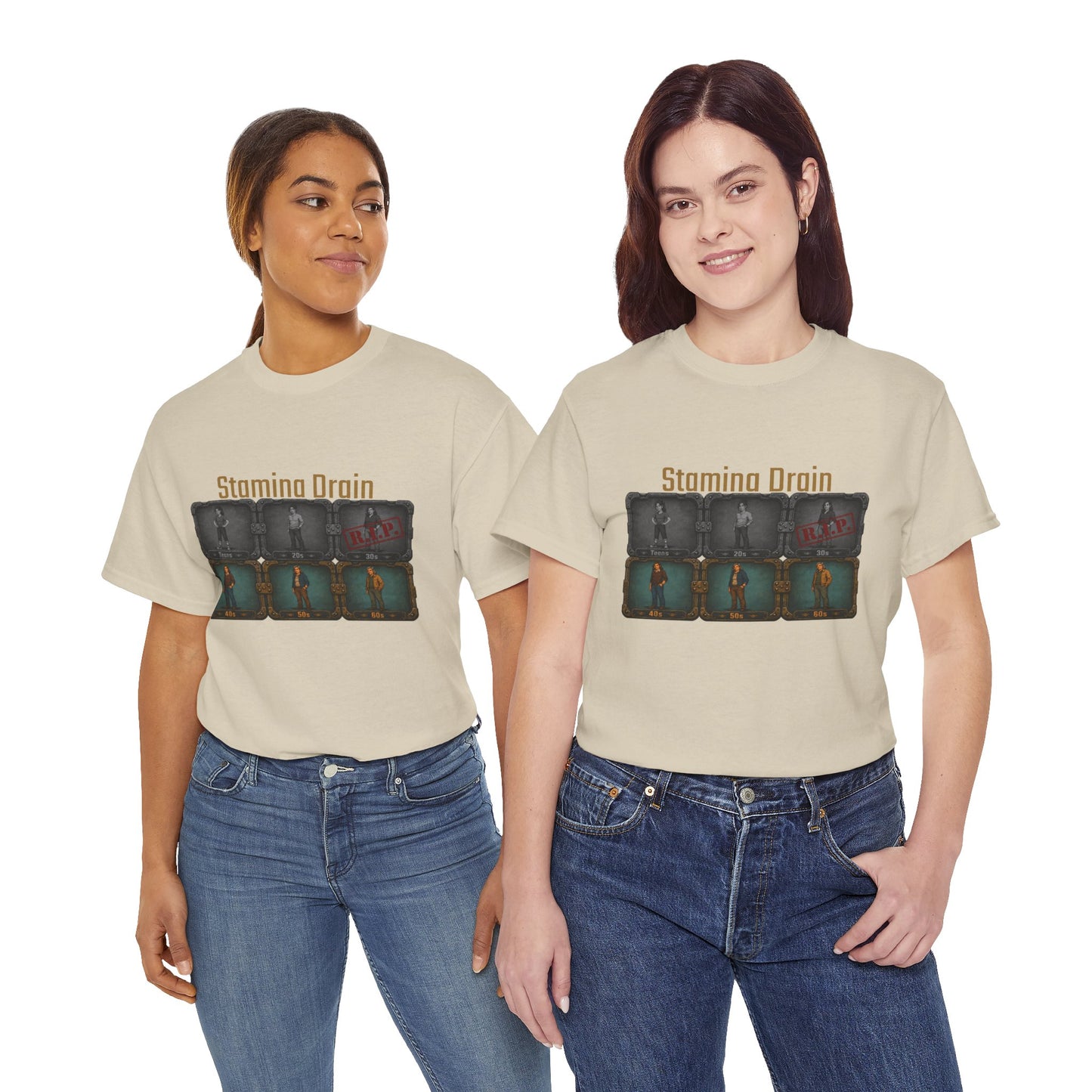 Stamina Drain - Unisex Heavy Cotton Tee