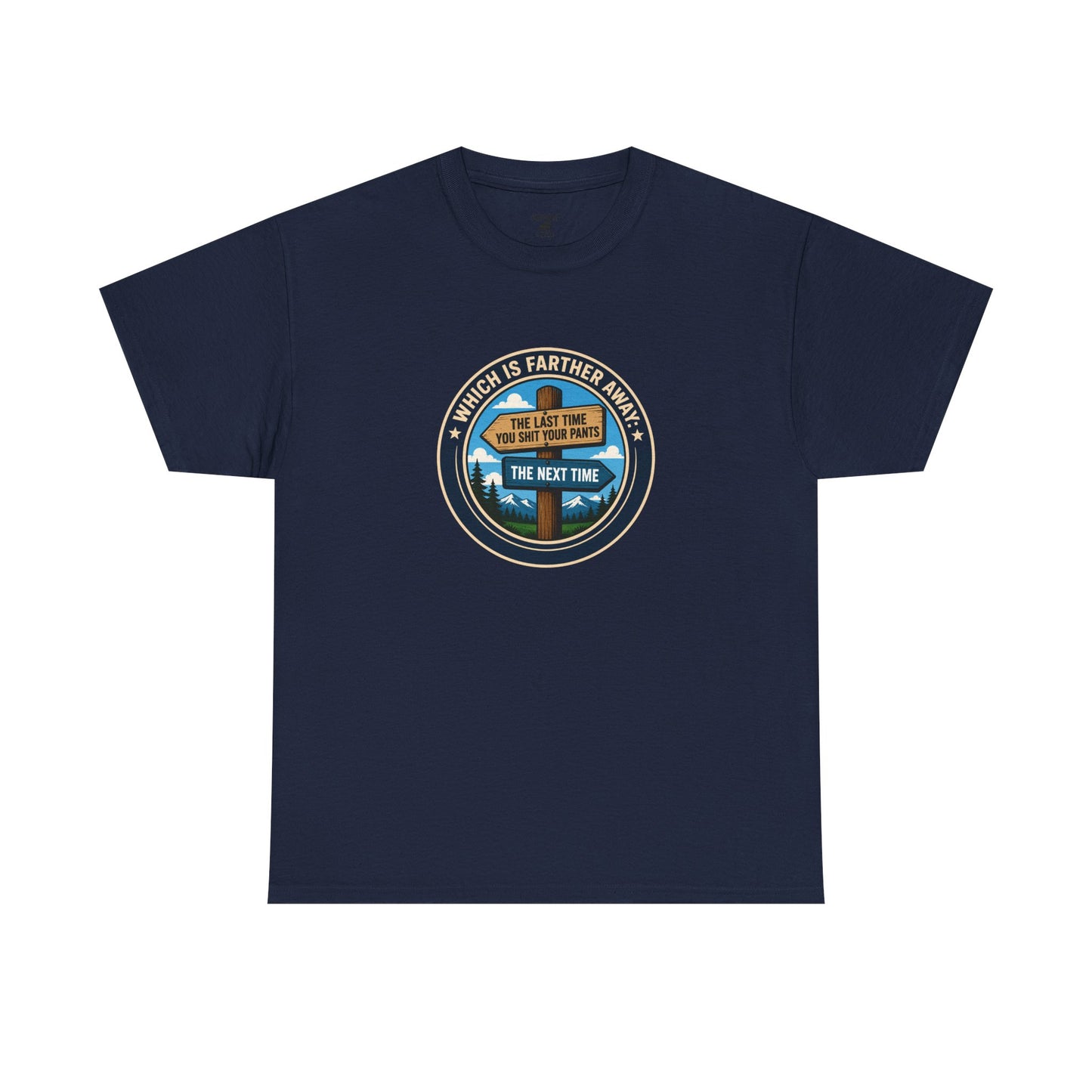 Which is Further - Unisex Heavy Cotton Tee