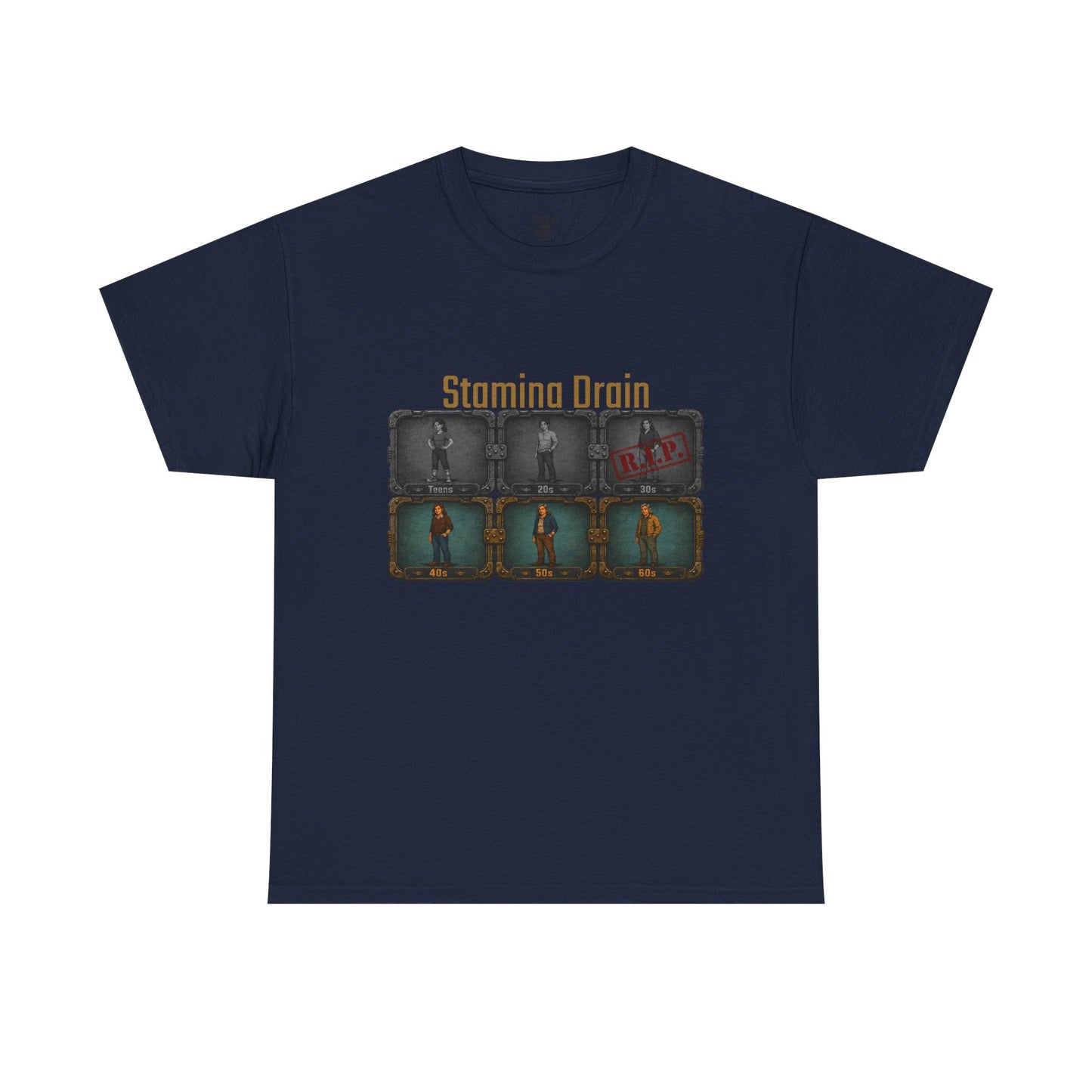 Stamina Drain - Unisex Heavy Cotton Tee