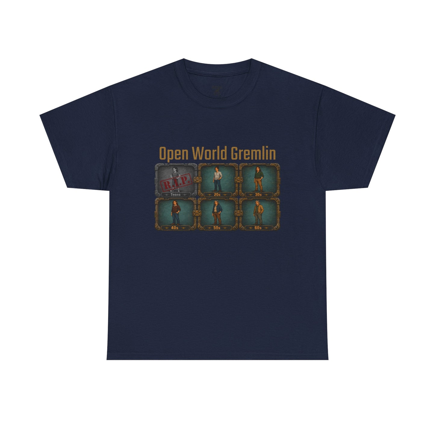 Open World Gremlin - Unisex Heavy Cotton Tee
