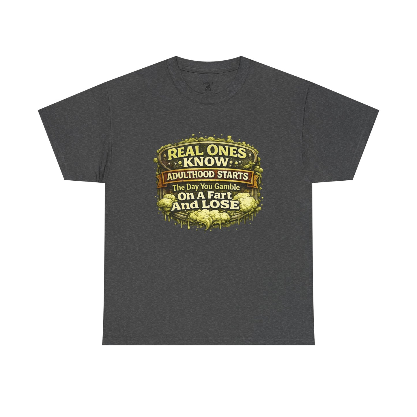 Gamble On Farts - Unisex Heavy Cotton Tee