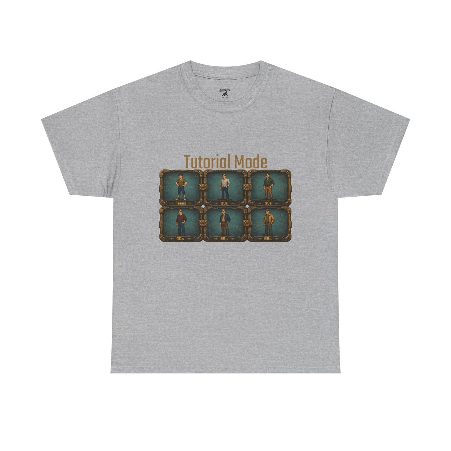 Tutorial Mode - Unisex Heavy Cotton Tee