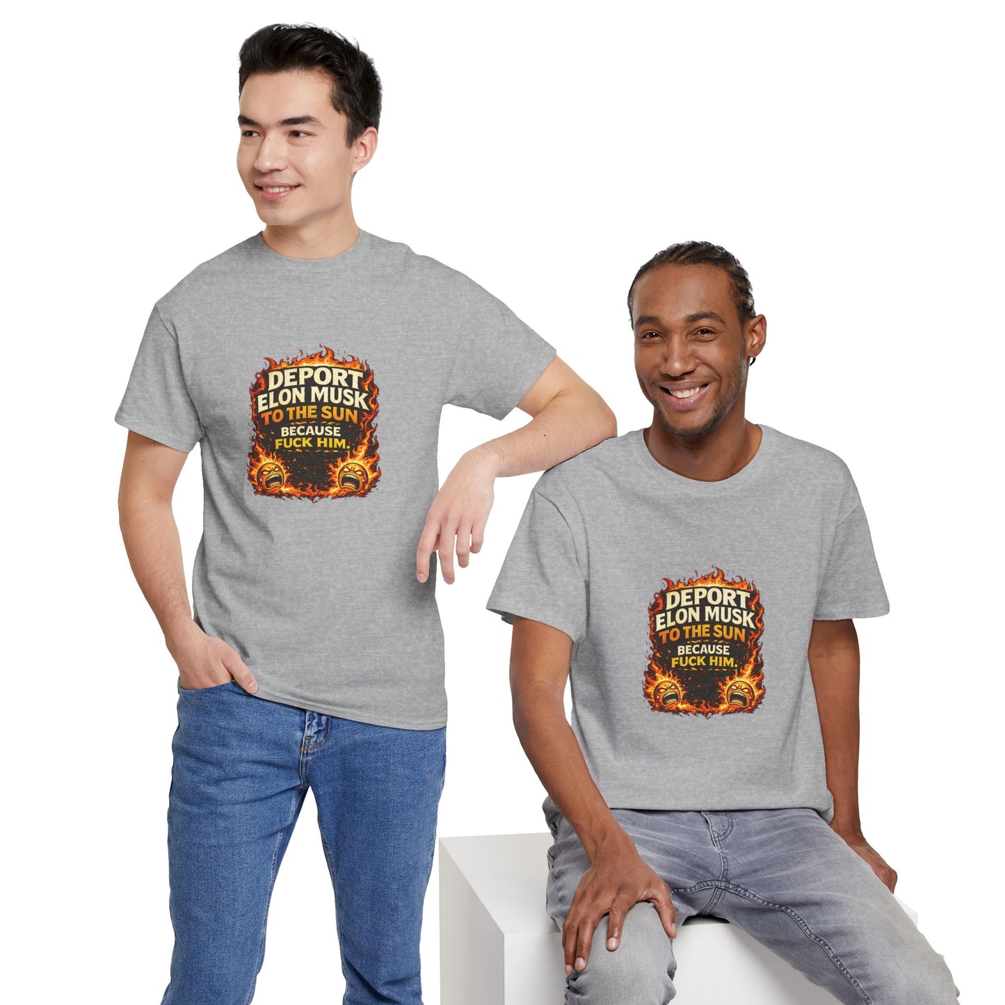 Deport Musk - Unisex Heavy Cotton Tee