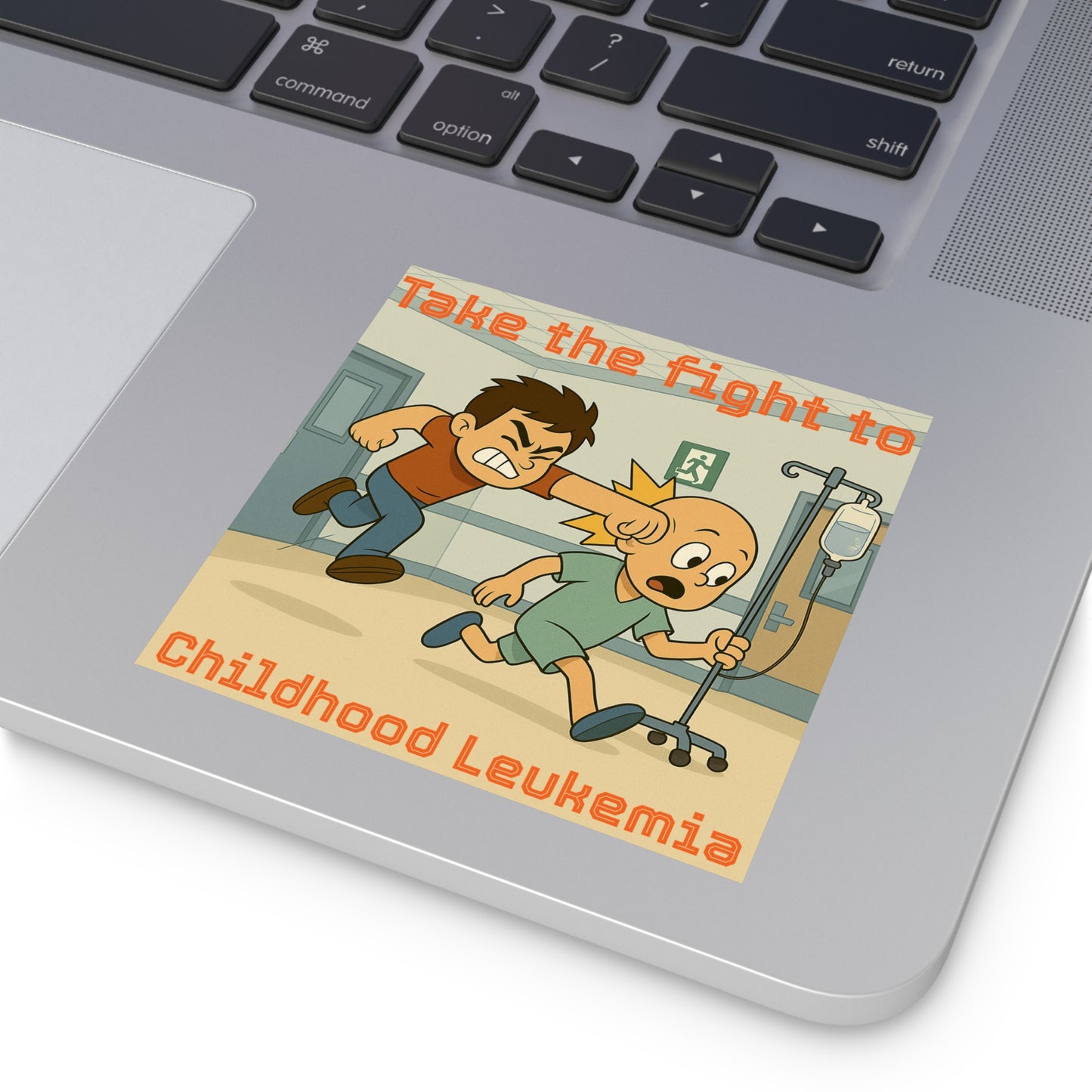 Childhood Leukemia Awareness - Square Sticker