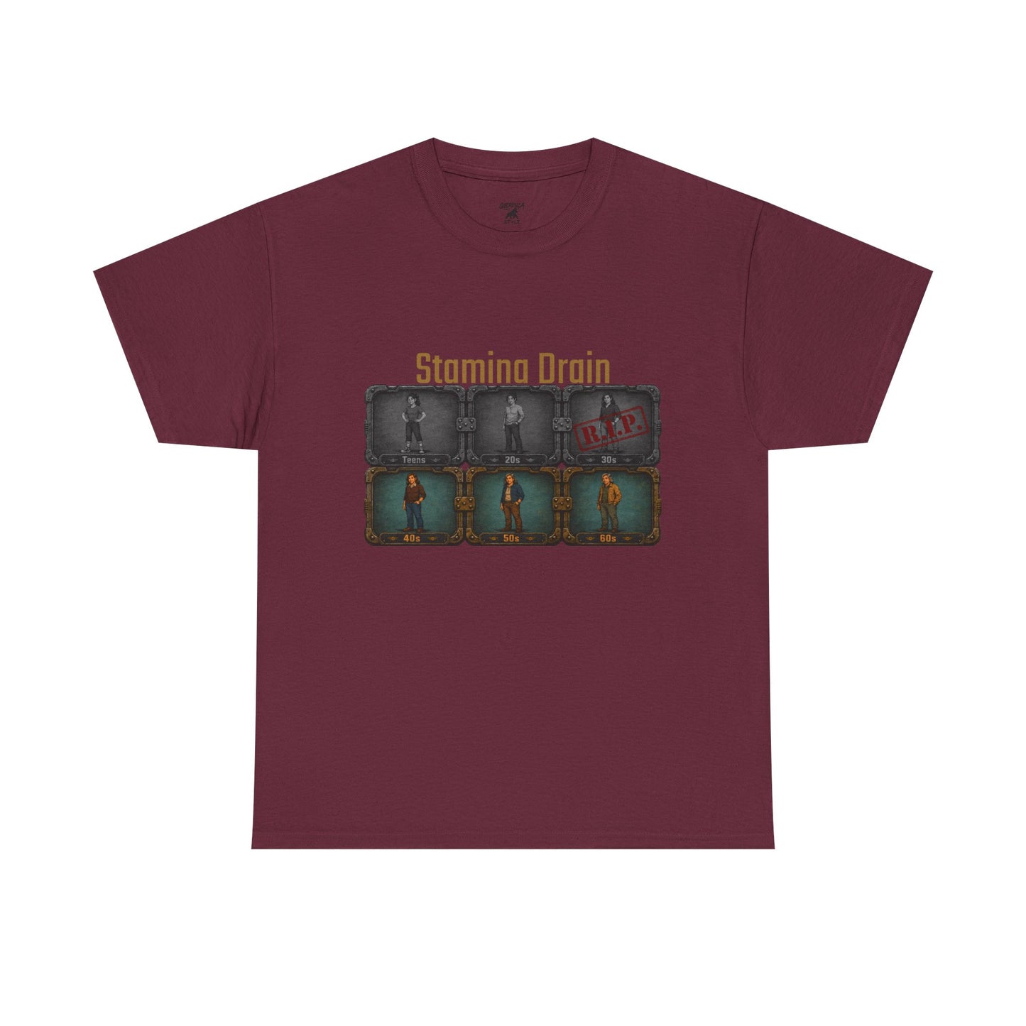 Stamina Drain - Unisex Heavy Cotton Tee
