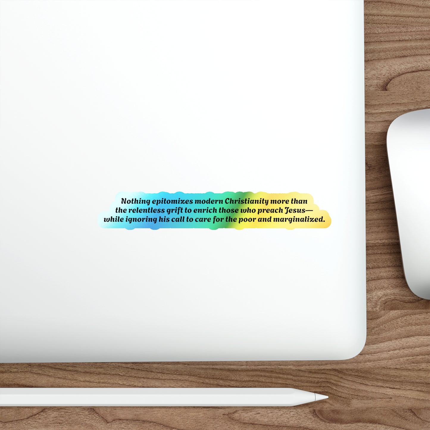 Relentless Grift - Holographic Die-cut Sticker