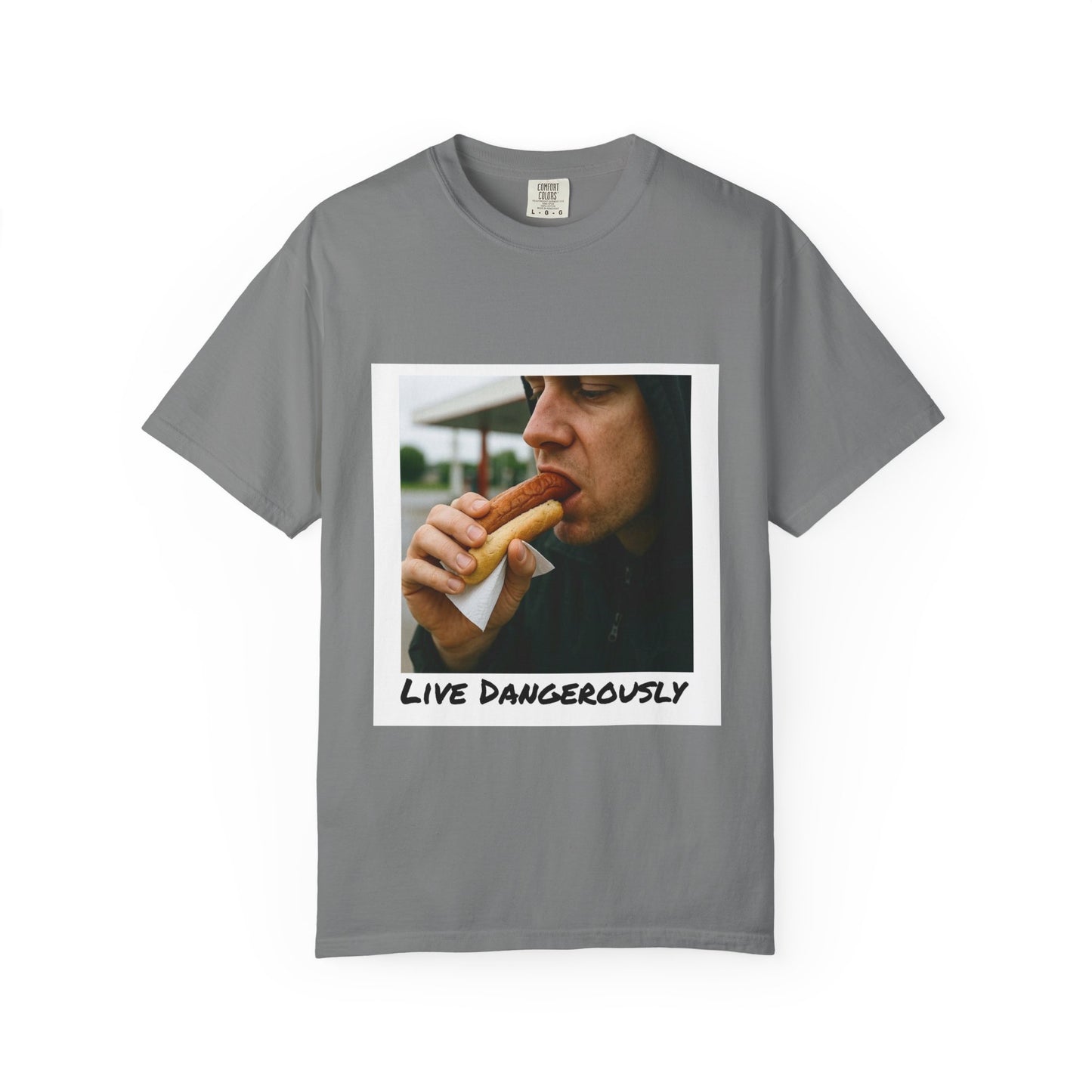 Live Dangerously - Unisex Graphic Print T-Shirt