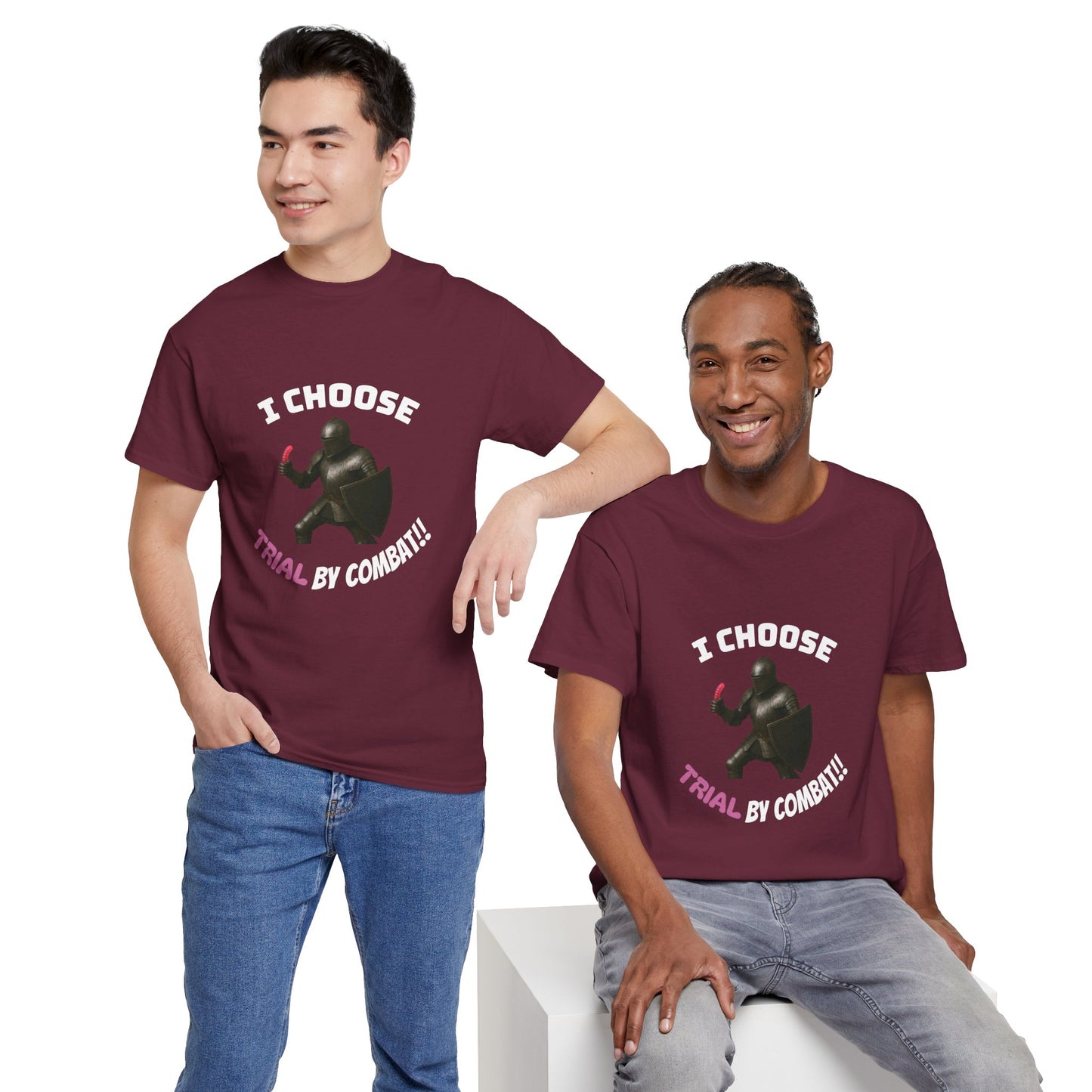 Trial by Combat - Unisex Heavy Cotton Tee