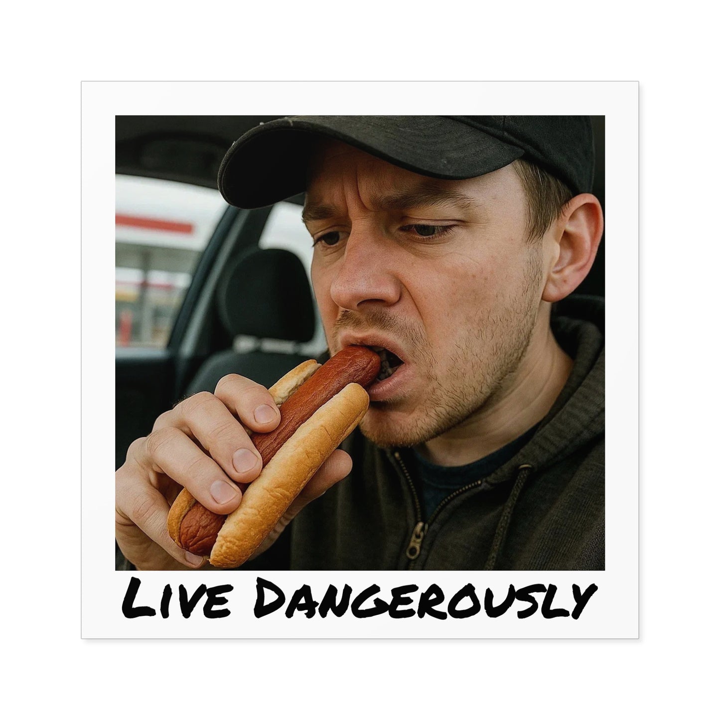 Liver Dangerously - Square Stickers