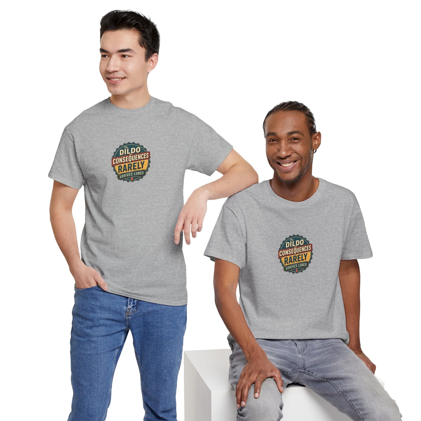 Dildo of Consequences - Unisex Heavy Cotton Tee