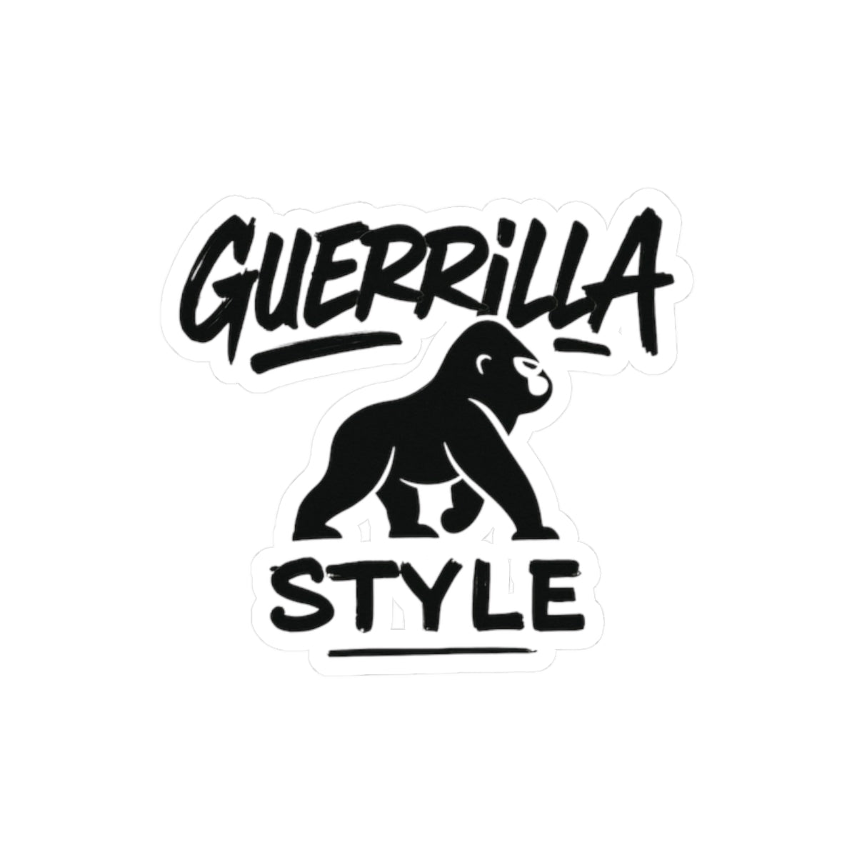 Guerrilla Style - Sticker