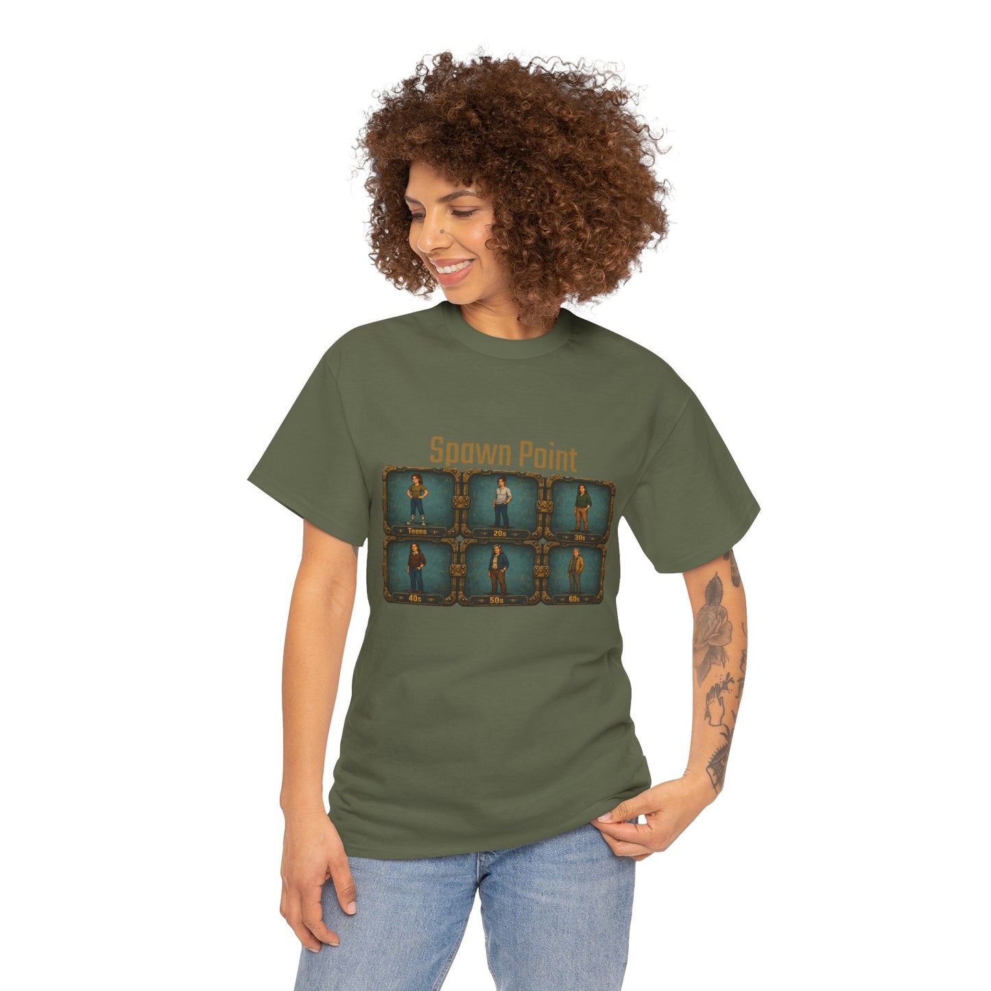Spawn Point - Unisex Heavy Cotton Tee