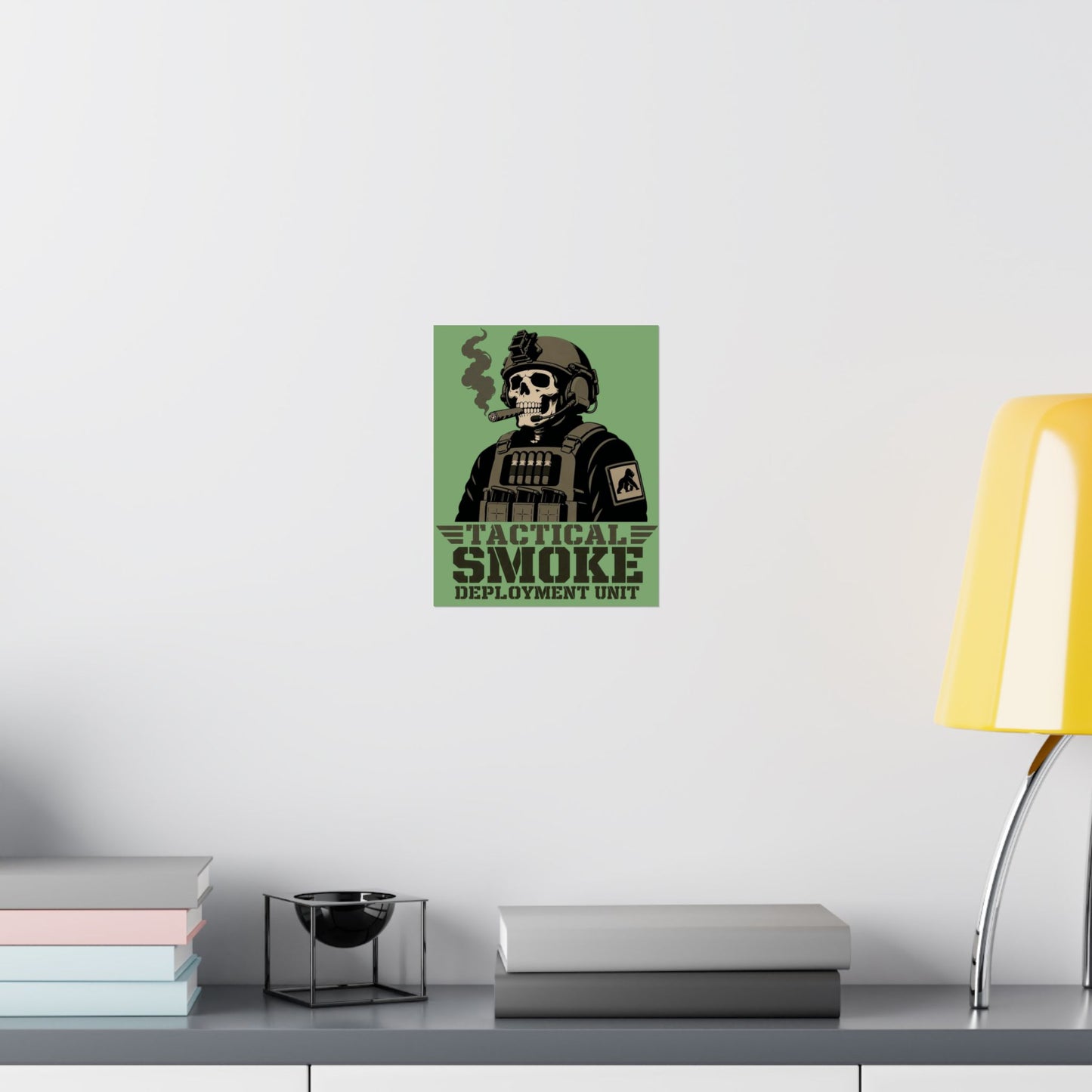 Tactical Smoke - Matte Vertical Posters