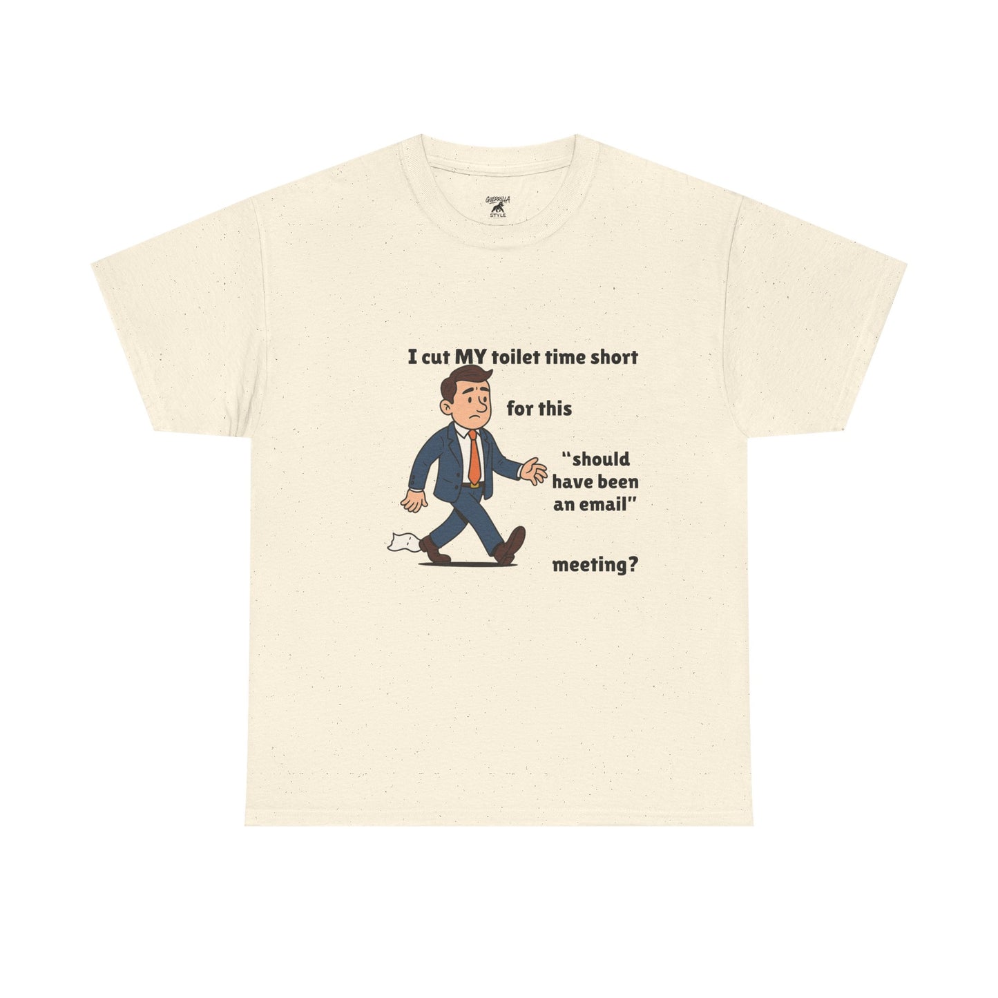 Toilet Time - Unisex Cotton Crew Tee