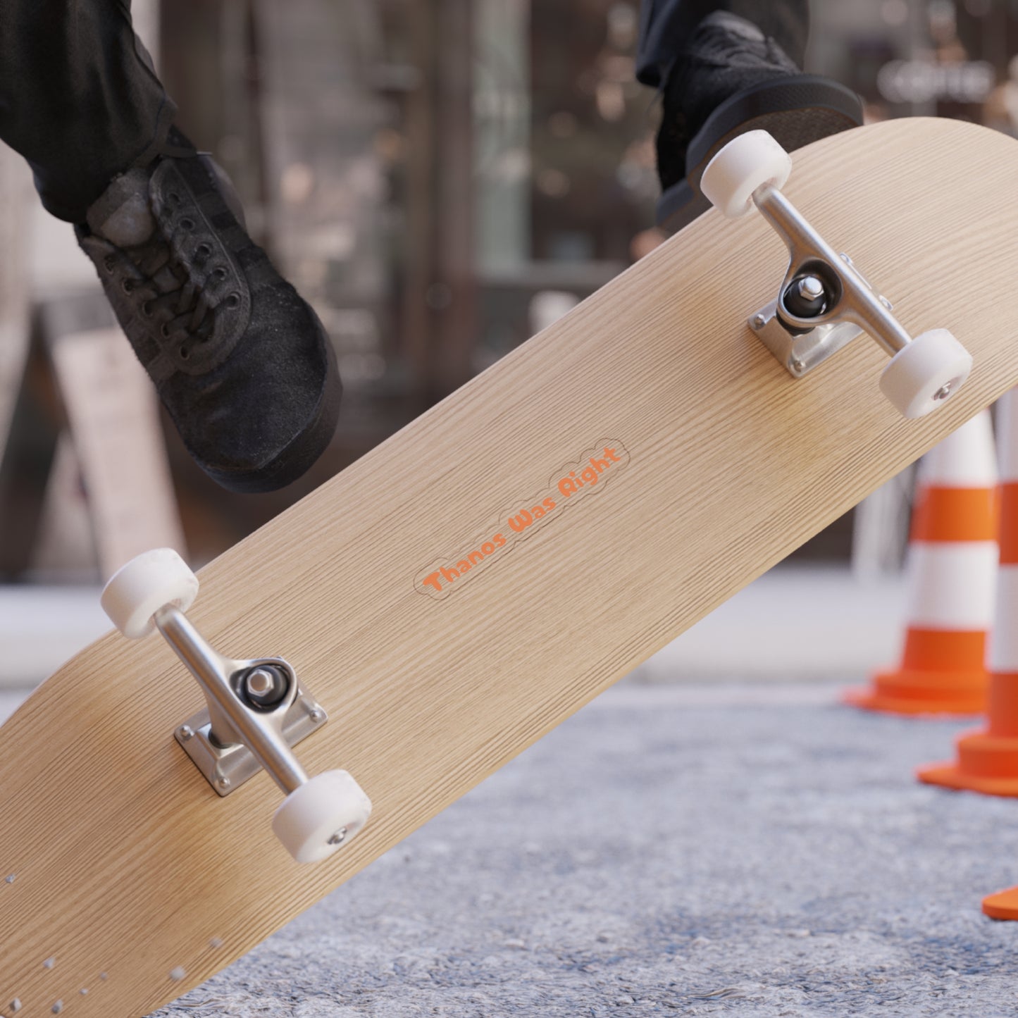 Thanos Was Right - Die-Cut Sticker