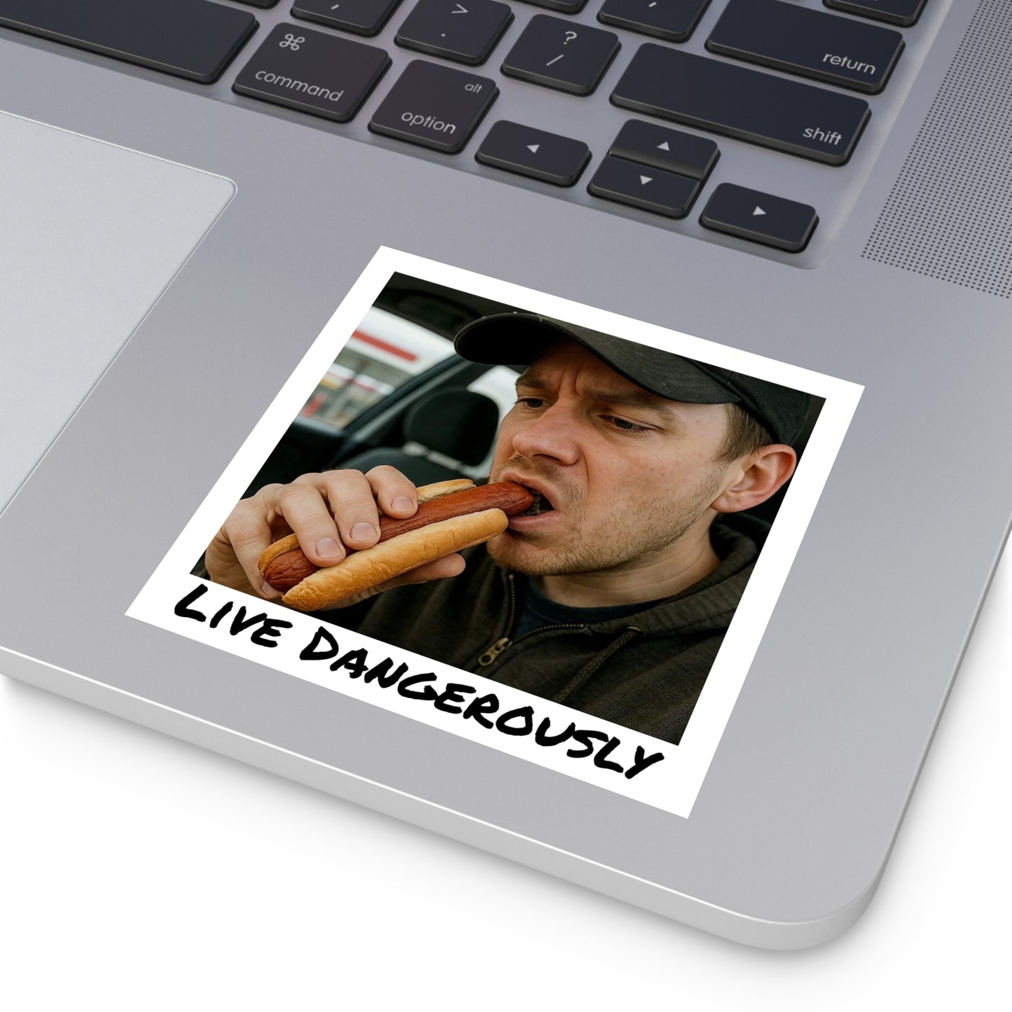 Liver Dangerously - Square Stickers